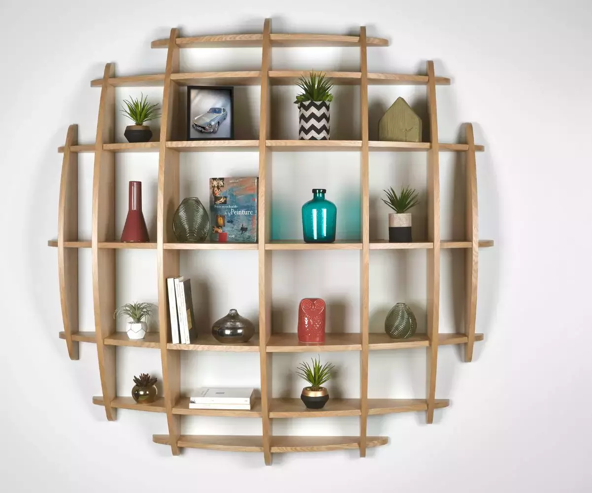 Etagère design Volana en chêne Etagère design Volana en chêne