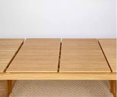 Rallonge table Kutta placage chêne massif