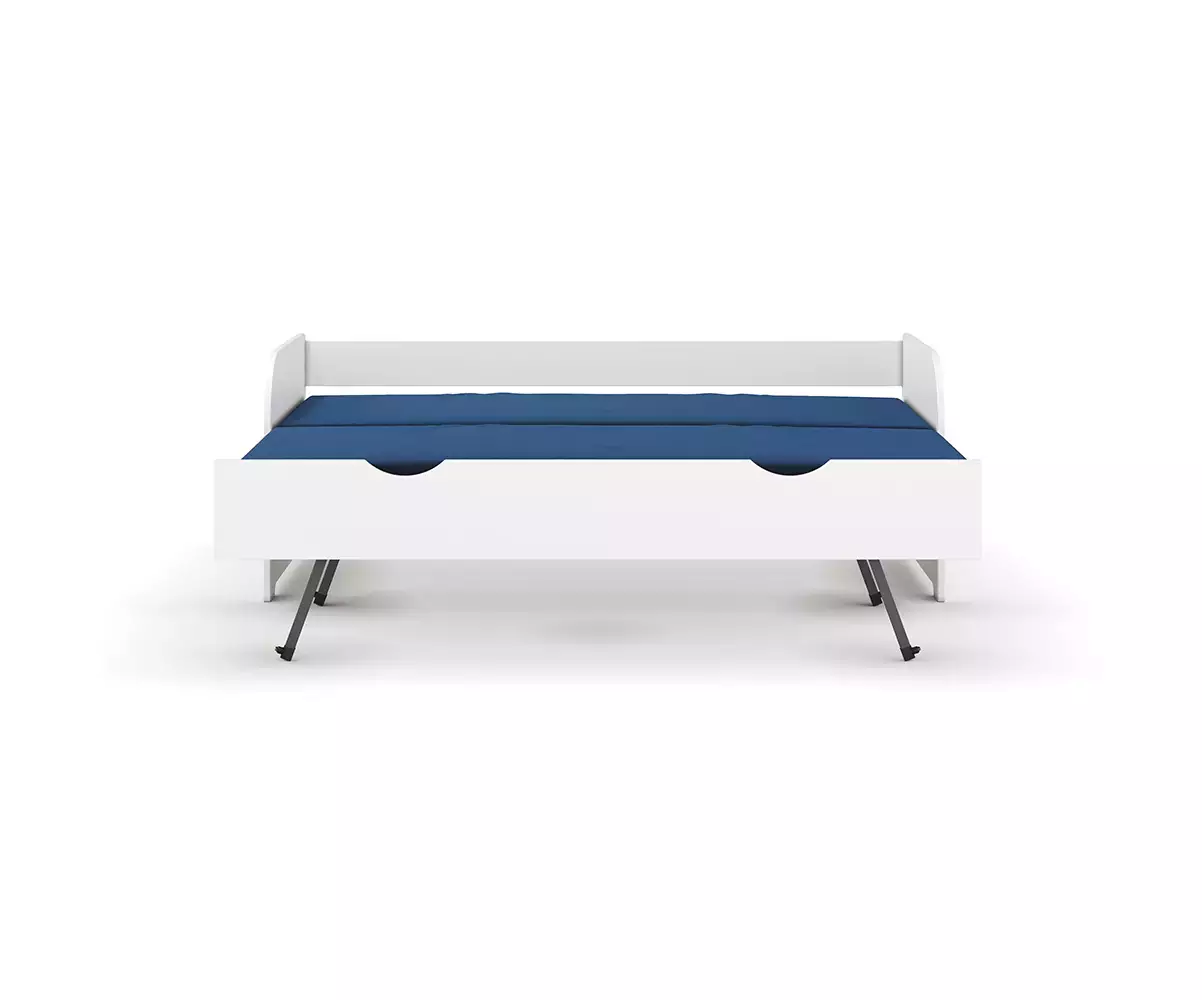 Lit Flocon avec sommier giogne ouvert Lit Flocon avec sommier giogne ouvert