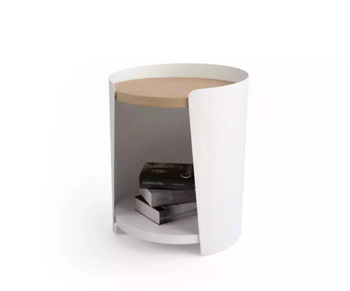 Table de chevet Loft blanc Table de chevet Loft blanc