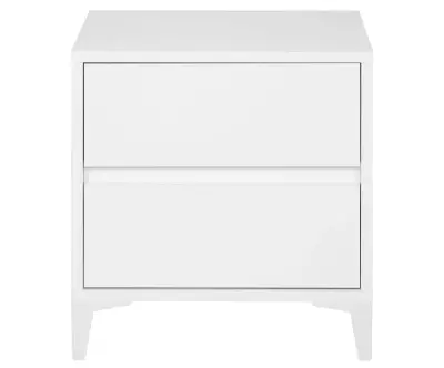 Chevet blanc Deneb en bois