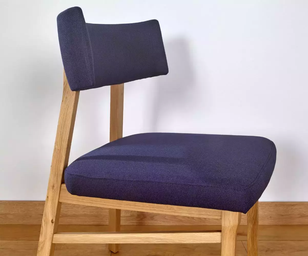 Assise chaises Elric bleu Assise chaises Elric bleu