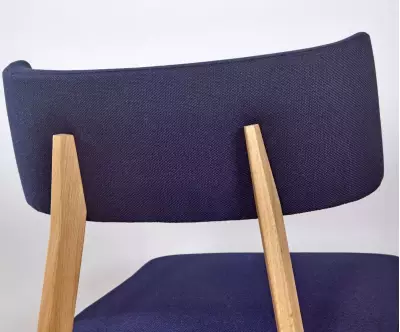 Dos chaises Elric bleu