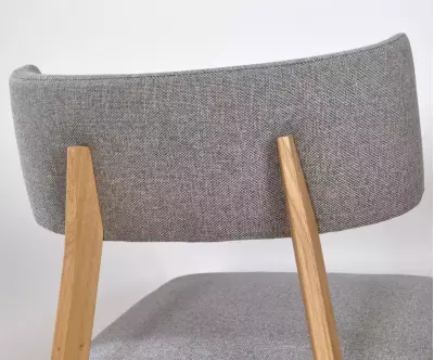Dos chaises Elric gris