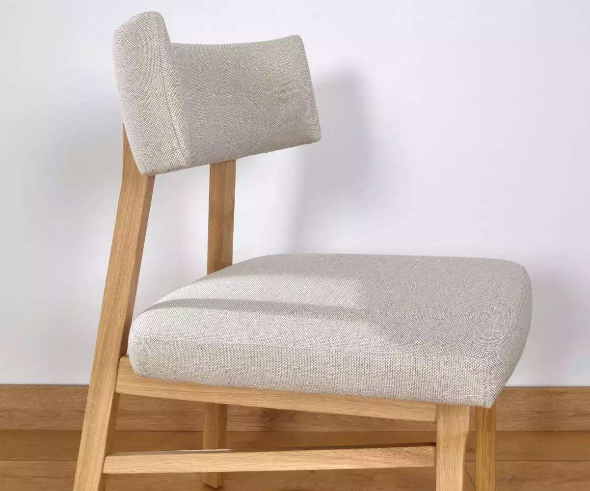 Assise chaises Elric gris clair Assise chaises Elric gris clair