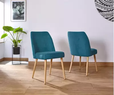 Chaise Osaki bleu