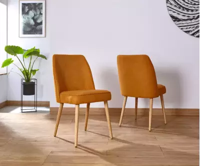 Chaise Osaki orange