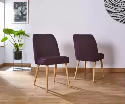 Chaise Osaki violet