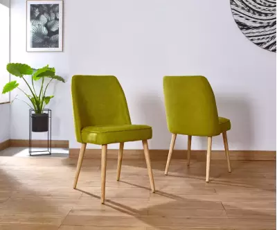 Chaise Osaki vert citron