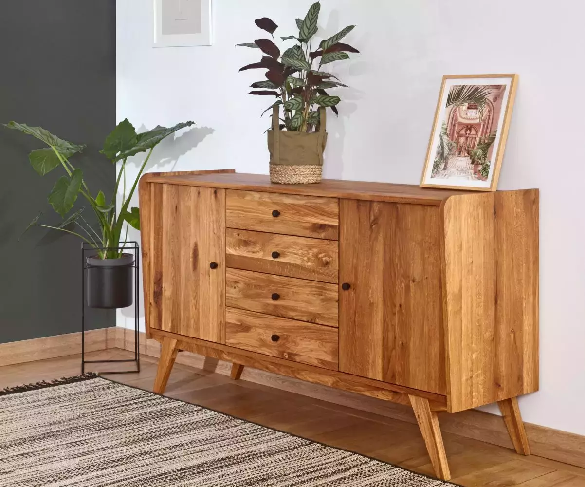 Commode 4 tiroirs Kalice en bois Commode 4 tiroirs Kalice en bois
