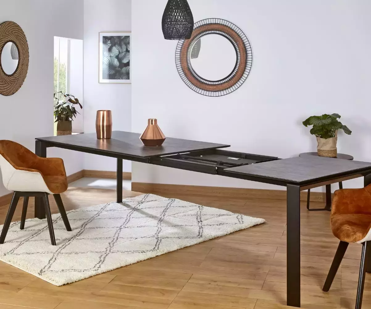 Table extensible Poon avec rallonge Table extensible Poon avec rallonge