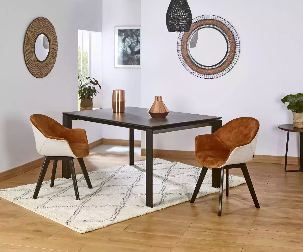 Table Poon métal et céramique Table Poon métal et céramique