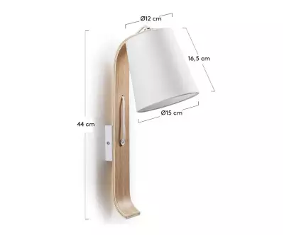 applique murale mesure