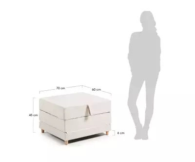 Dimensions pour Kara plié