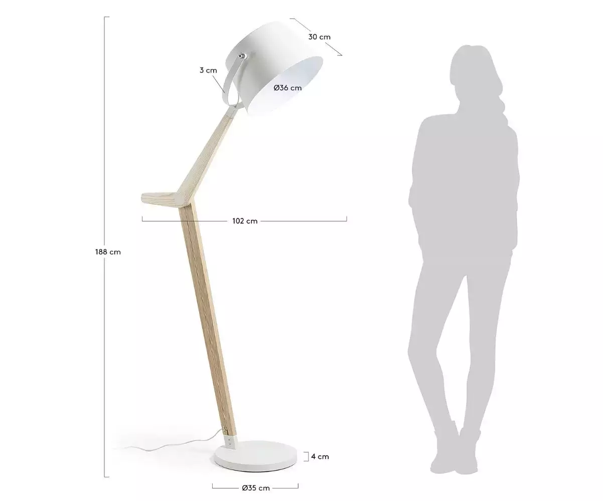 Dimensions lampadaire Filae Dimensions lampadaire Filae