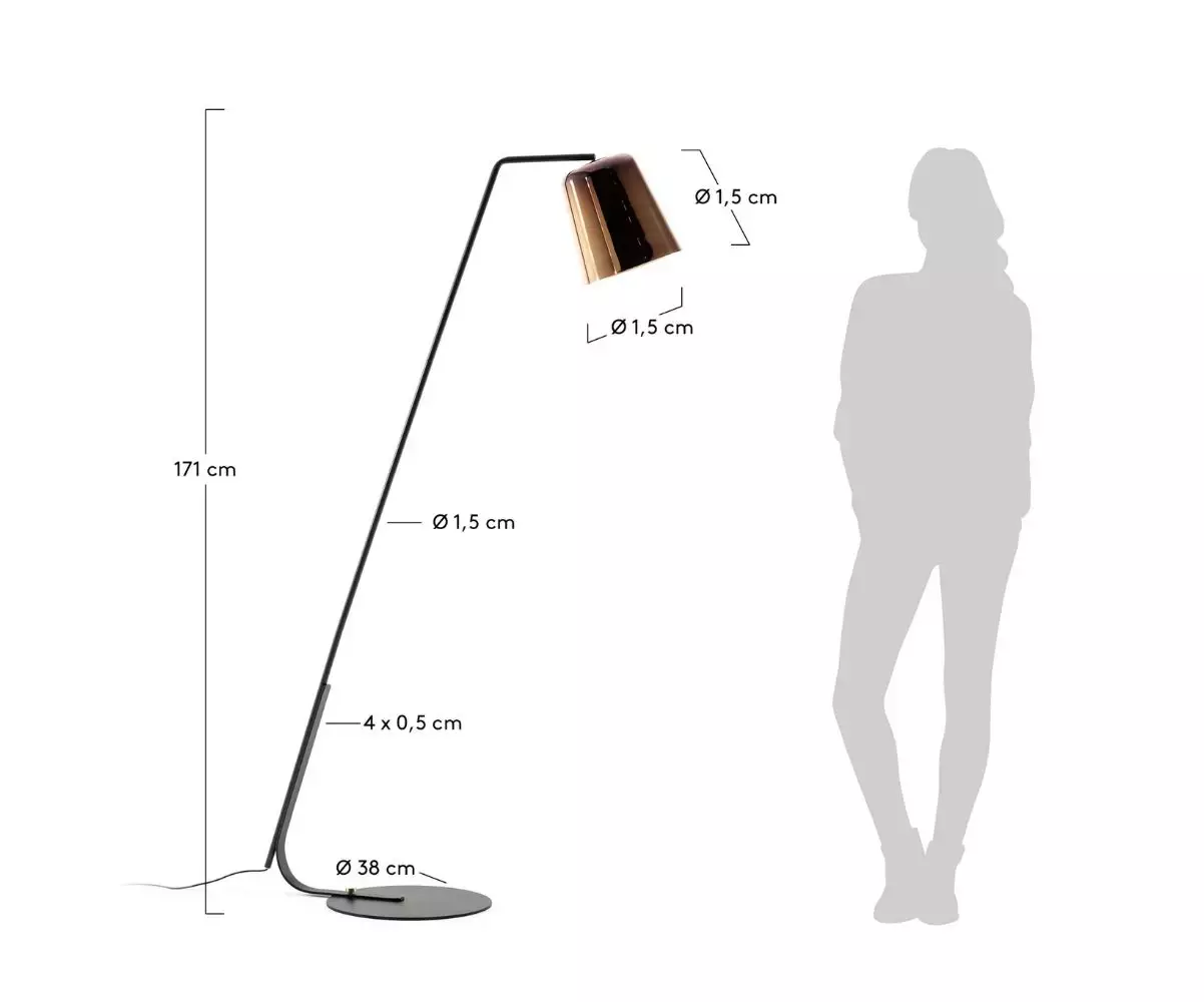 Dimensions du Lampadaire Sanbi Dimensions du Lampadaire Sanbi
