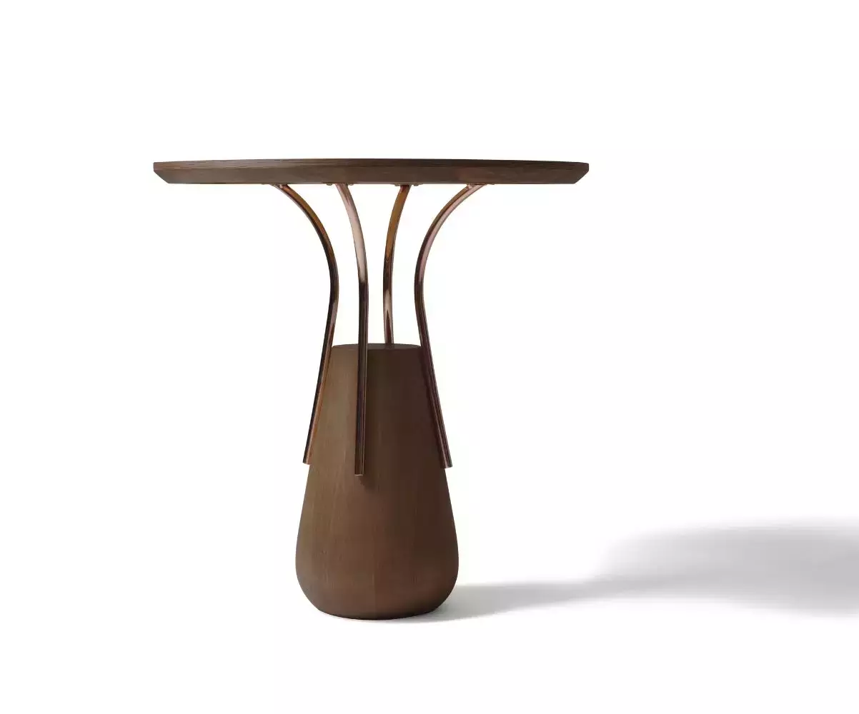 Table d'appoint medium La Palme un meuble robuste à l'esthétique travaillée Table d'appoint medium La Palme un meuble robuste à l'esthétique travaillée