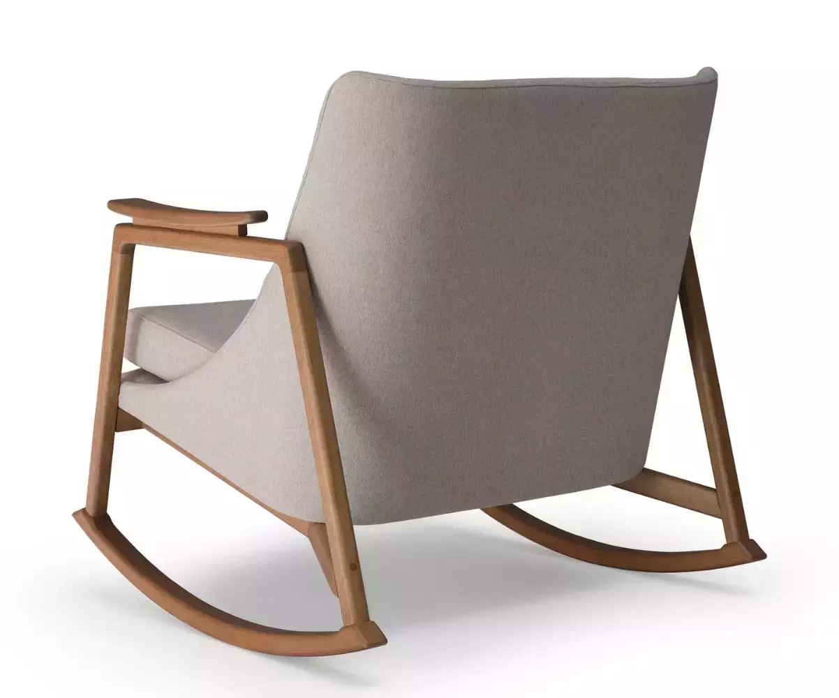Fauteuil à bascule Luara de dos Fauteuil à bascule Luara de dos