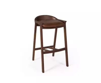 Tabouret en bois massif