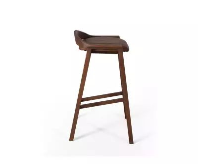 Chaise haute en bois