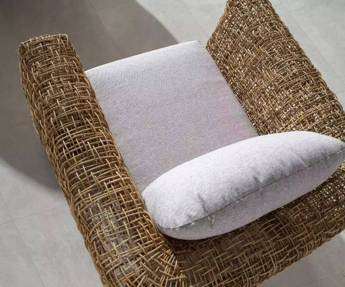 Fauteuil 1 place en rotin naturel Fauteuil 1 place en rotin naturel