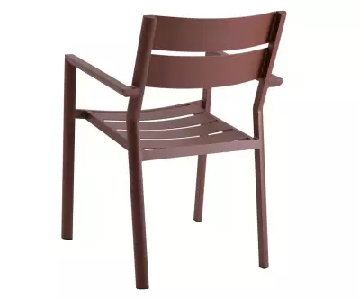 Lot de 2 fauteuils Biscarosse paprika
