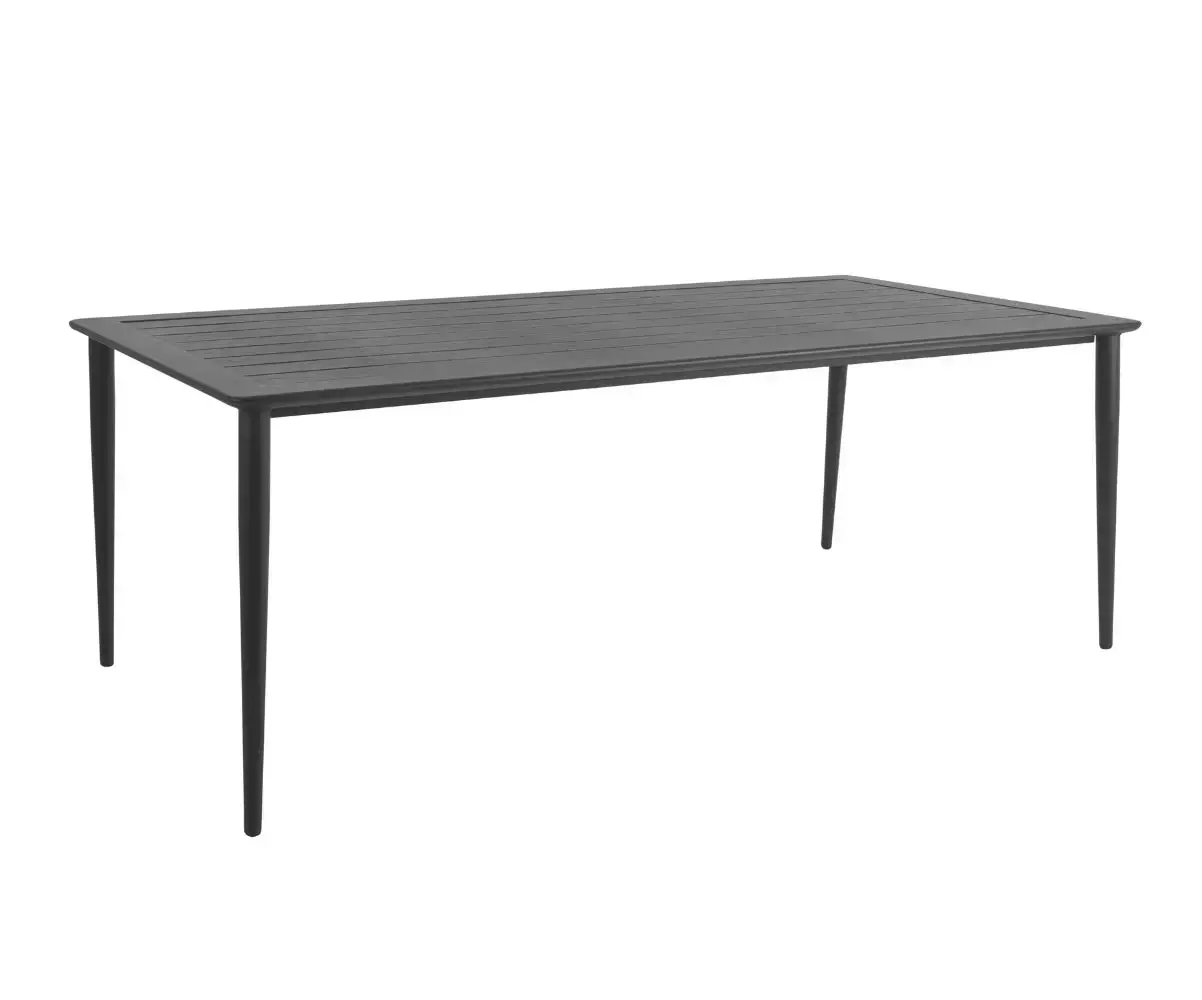 Table 6 personnes gris anthracite Table 6 personnes gris anthracite