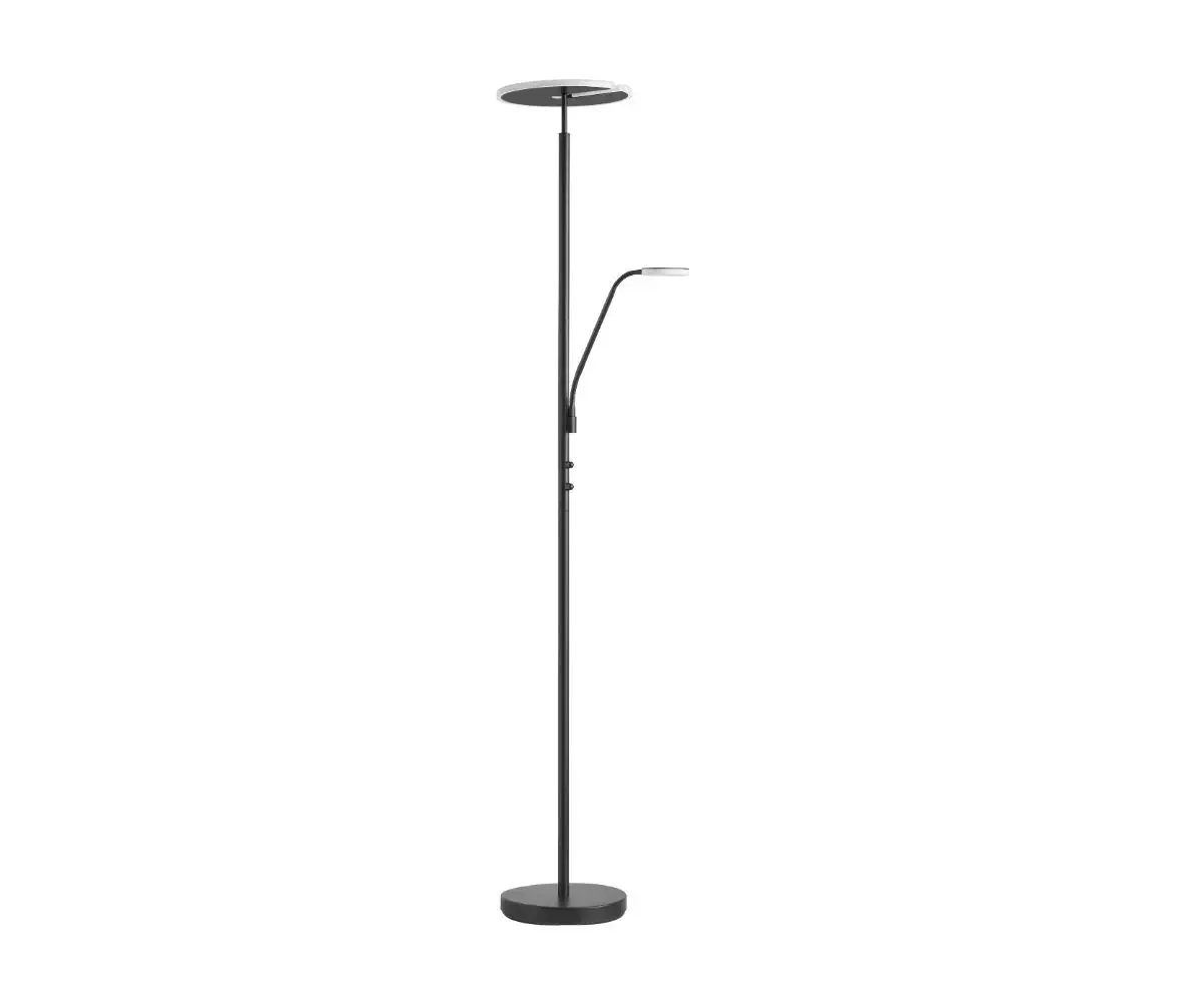 Lampadaire Design Pepea coloris noir se fond avec élégance et discrétion dans votre pièce Lampadaire Design Pepea coloris noir se fond avec élégance et discrétion dans votre pièce