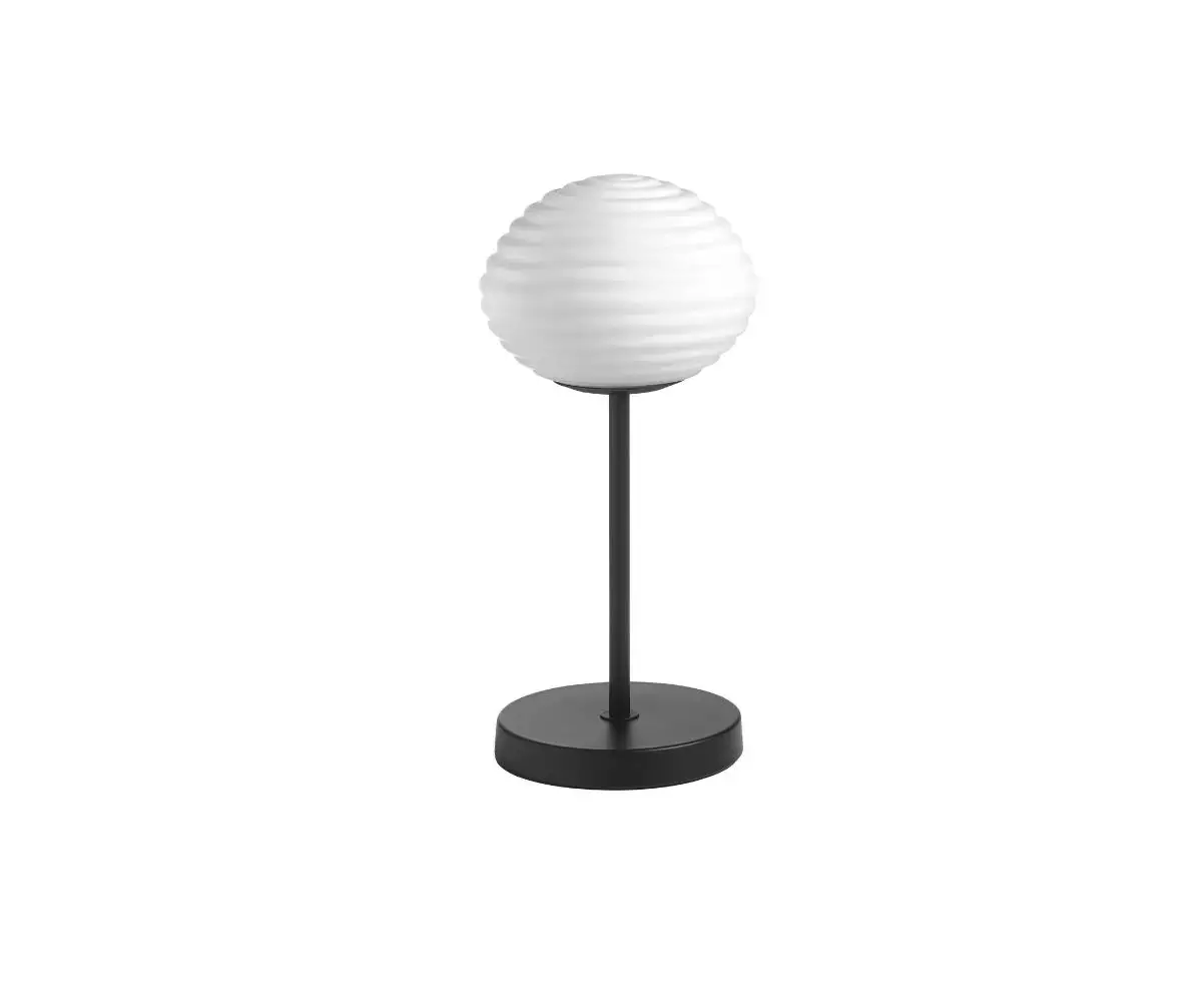 Lampe à Poser Koloa coloris noir affiche un look moderne Lampe à Poser Koloa coloris noir affiche un look moderne
