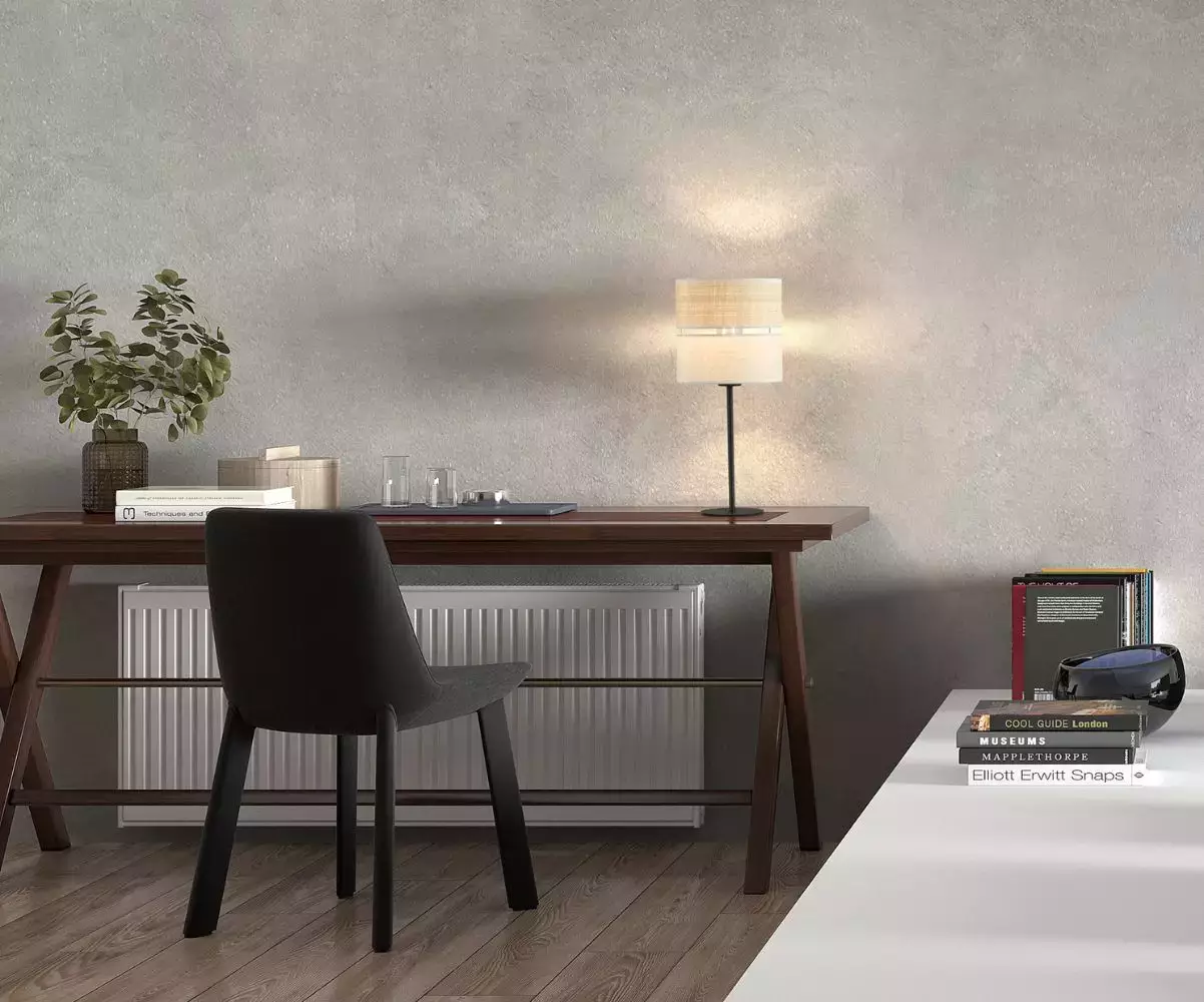 Lampe à poser Sisia coloris noir et lin se marie aisément avec tous les styles Lampe à poser Sisia coloris noir et lin se marie aisément avec tous les styles