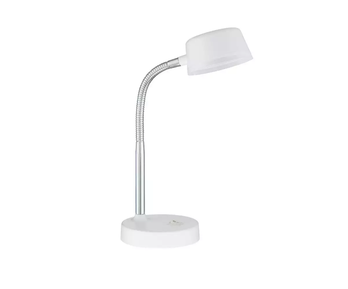 Lampe à Poser Kitu coloris blanc apporte une touche d’élégance Lampe à Poser Kitu coloris blanc apporte une touche d’élégance