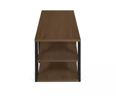 Meuble TV Albi a un structure en panneaux de fibres de bois et MDF