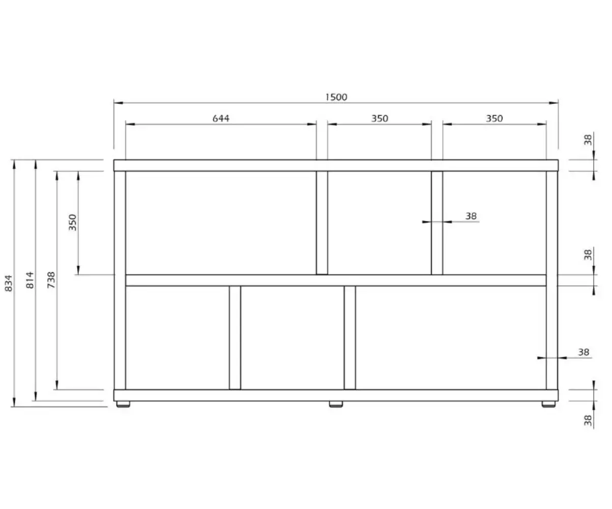 Dimensions du Console Ursino Dimensions du Console Ursino