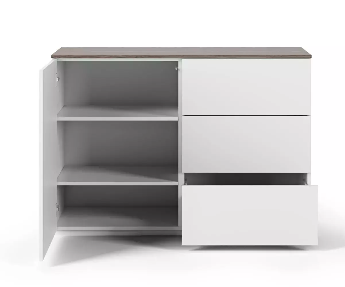 Buffet avec tiroirs Combray est disponible en 2 longueurs différentes Buffet avec tiroirs Combray est disponible en 2 longueurs différentes
