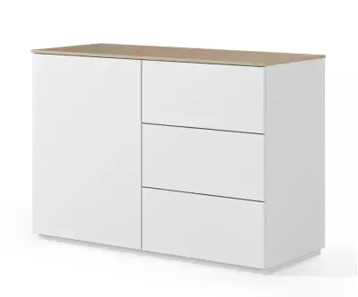 Buffet avec tiroirs Combray offre ainsi un espace de stockage suffisant