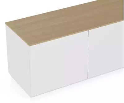Meuble TV Combray offre un espace de rangement généreux