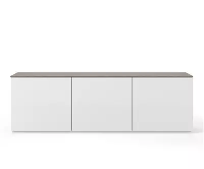 Meuble TV Combray affiche une forme rectangulaire classique