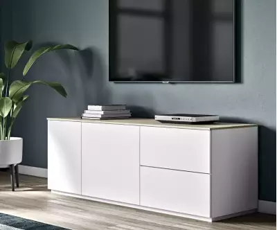 Meuble TV avec tiroirs Combray organise votre espace de divertissement