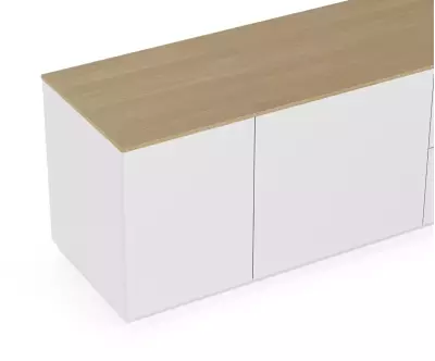 Meuble TV avec tiroirs Combray a un style moderne