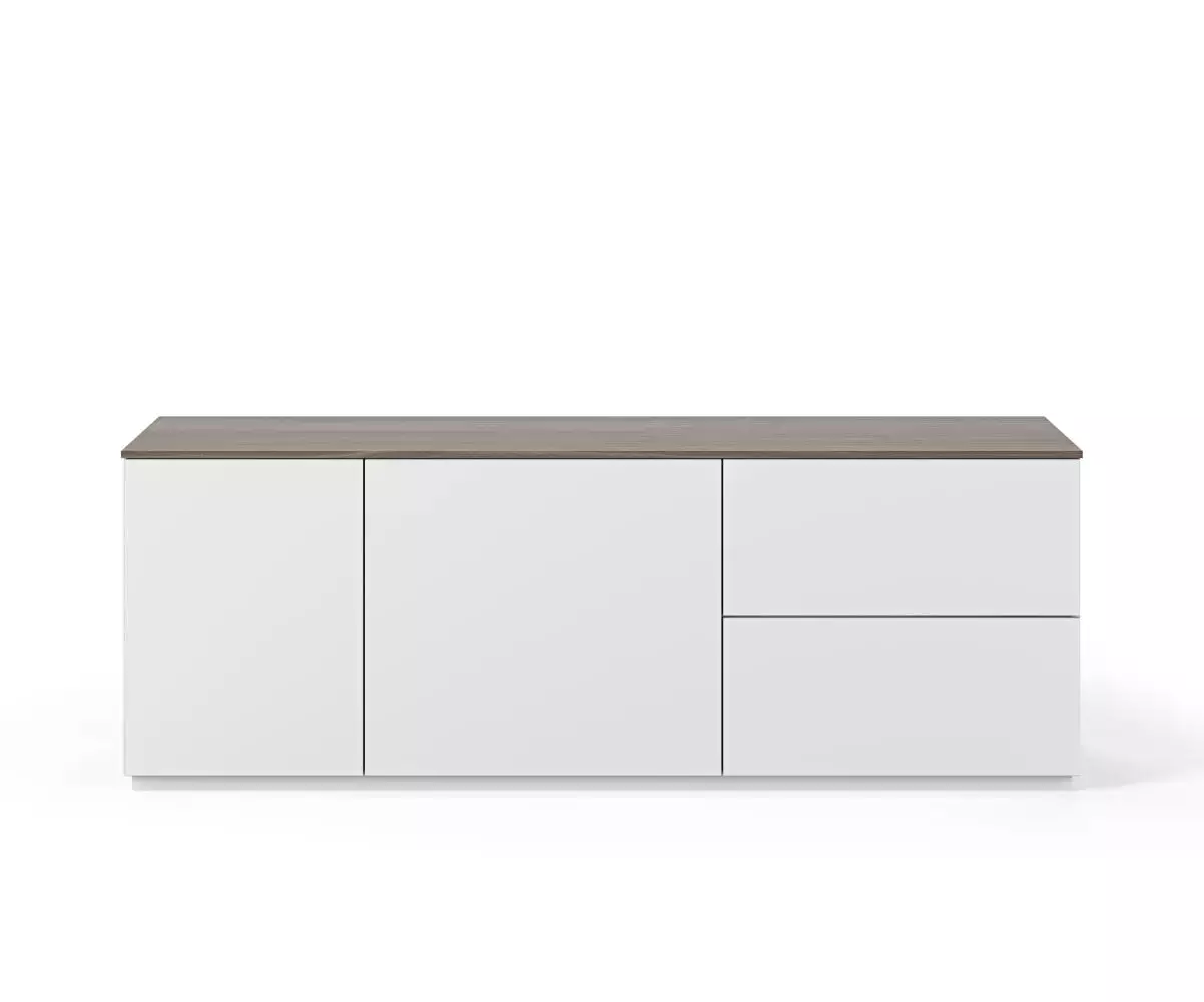 Meuble TV avec tiroirs Combray a de multiples espaces de rangement Meuble TV avec tiroirs Combray a de multiples espaces de rangement