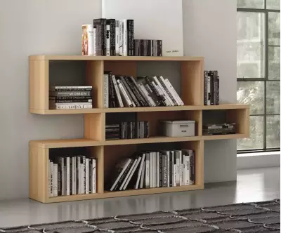 Bibliothèque Babel est faite en bois