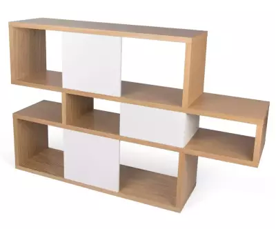 Bibliothèque Babel est un meuble moderne en bois