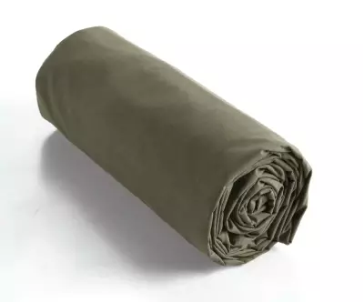 Drap housse Opsi roulé Vert olive