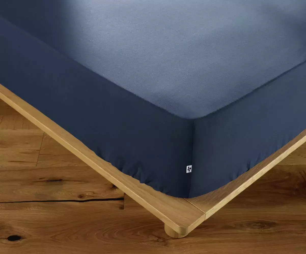 Drap housse Opsi Bleu foncé Drap housse Opsi Bleu foncé