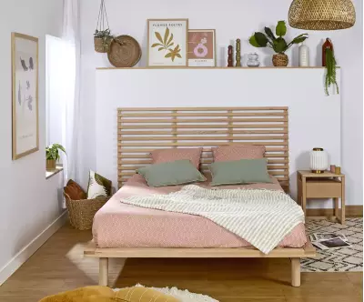 Lit Savo avec tete de lit Hooker est un couchage robuste et confortable