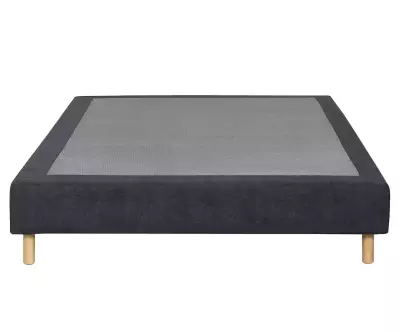 Sommier tapissier Senesi gris anthracite