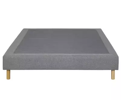 Sommier tapissier Senesi gris clair