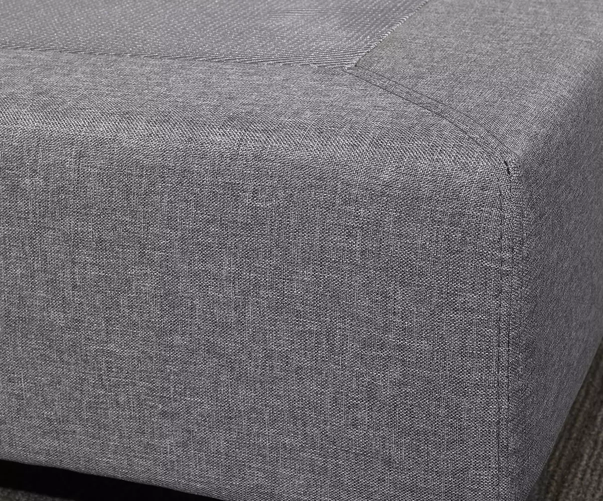 Détail du tissu gris Détail du tissu gris