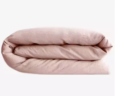 Housse de couette en coton Salang vieux rose