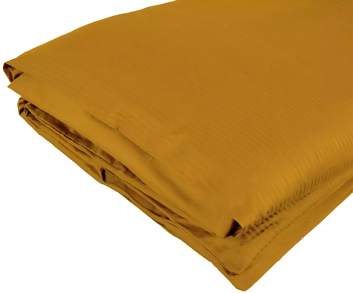 Housse de couette pliée moutarde Housse de couette pliée moutarde